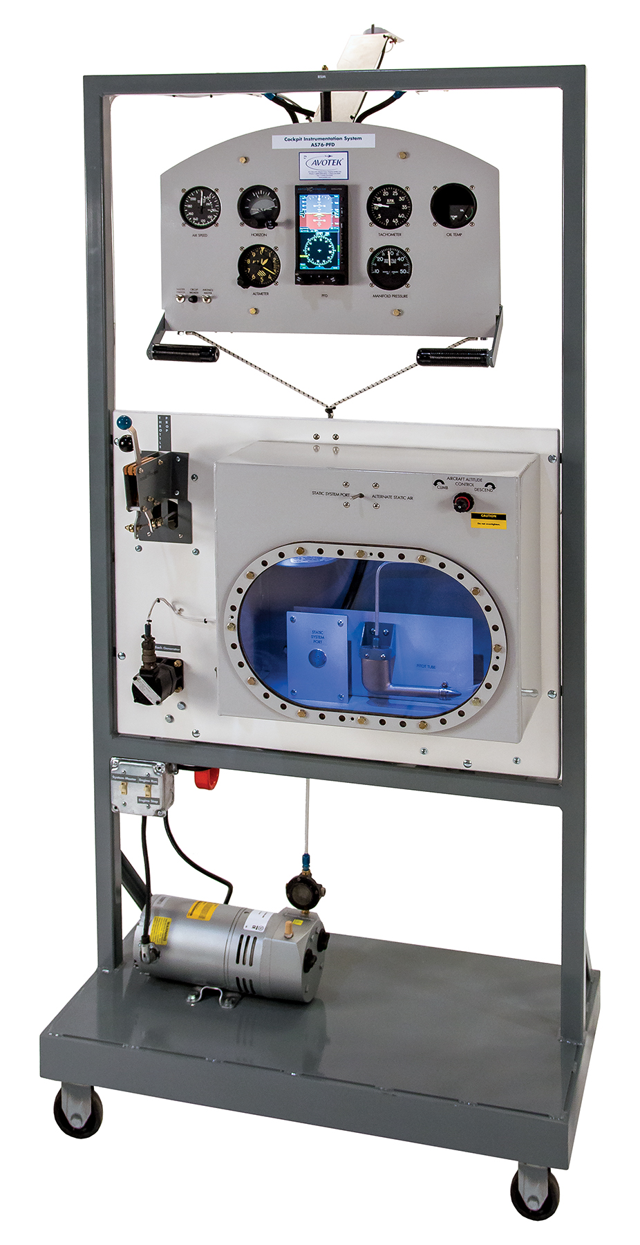 Basic Instrument Training Device Cockpit Instrumentation System Trainer AS76 – Avotek
