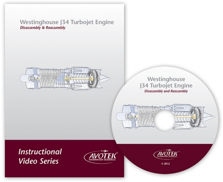 Instructional Video - Westinghouse J34 Turbojet Engine Assembly & Disassembly